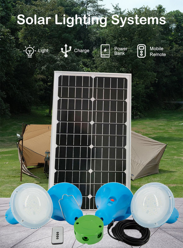 Orange Garden Światła słoneczne dla domu Atmosfera zewnętrzna 30W Panel słoneczny