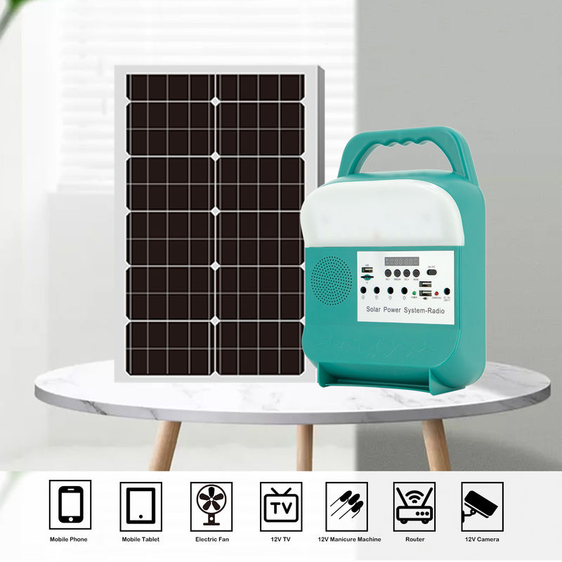 Zasilanie Przenośny generator energii słonecznej 12 V z radiem światła słonecznego