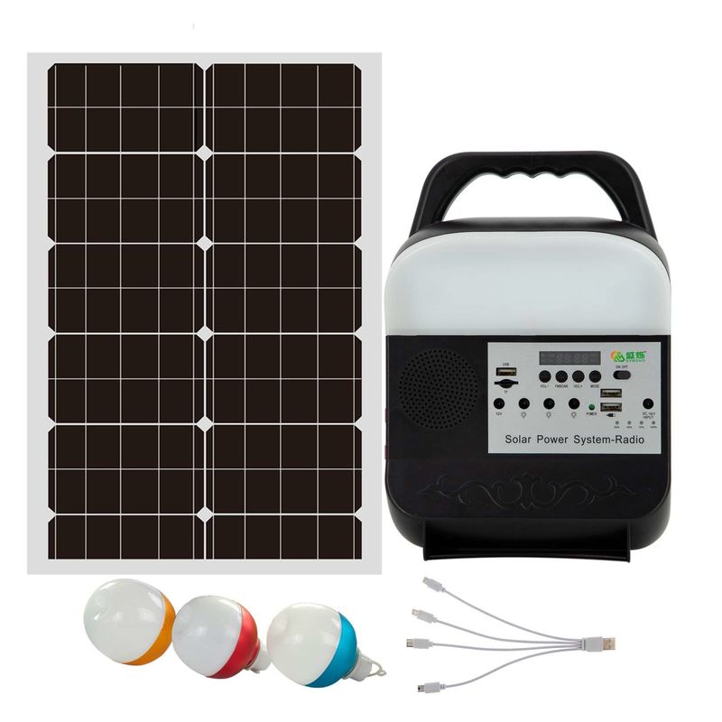 Campingowa skrzynka domowa Solar Power System Bateria litowa 12 V do generatora