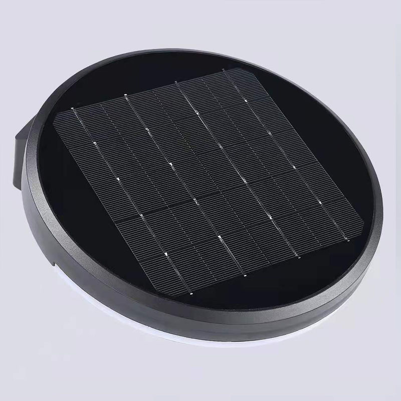 IP66 LED zewnętrzna wodoodporna lampa ścienna zasilana energią słoneczną z czujnikiem ruchu PIR