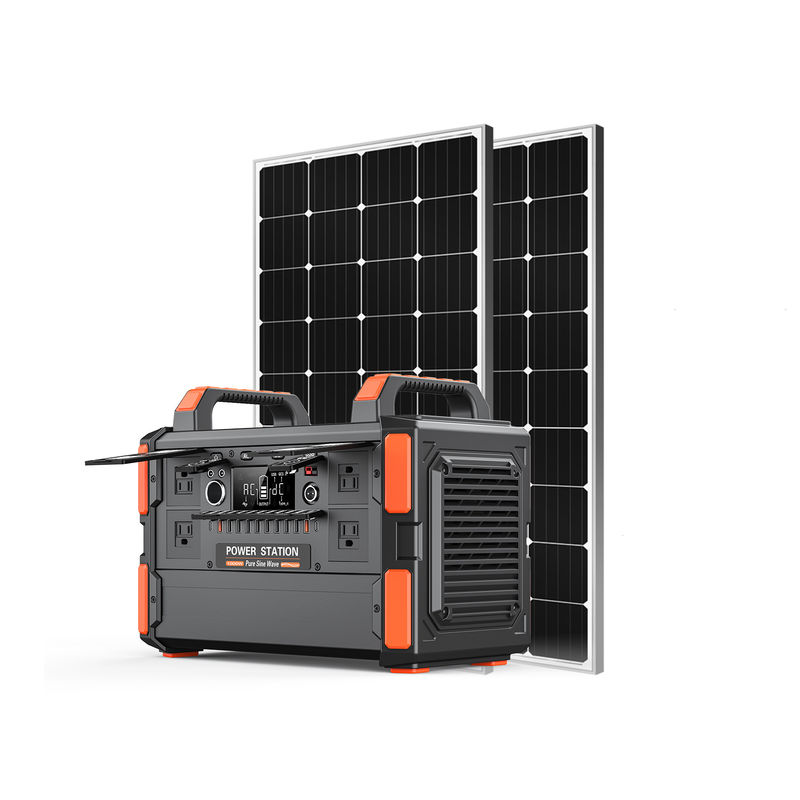 Outdoor Camp 1000w Przenośny generator słoneczny Stacja ładowania telefonu komórkowego