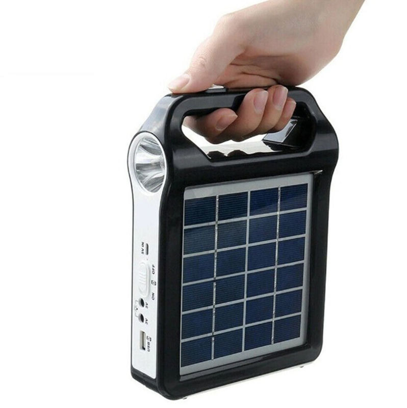 Wysokowydajny przenośny zestaw oświetlenia słonecznego Panel Mini Off Grid dla domu