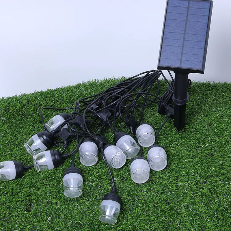 Żarówki Vintage Solar Outdoor String Lights Komercyjne wodoodporne dekoracyjne Patio Led