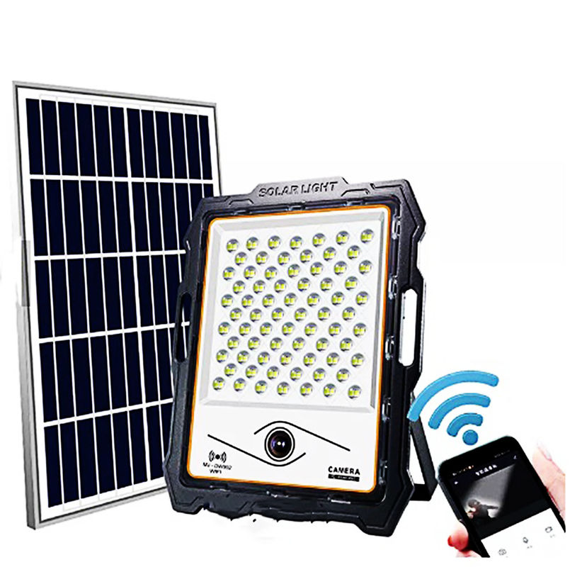 100W LED Solar Security Lights z kamerą wideo BSOD Street Motion Portable PIR Remote