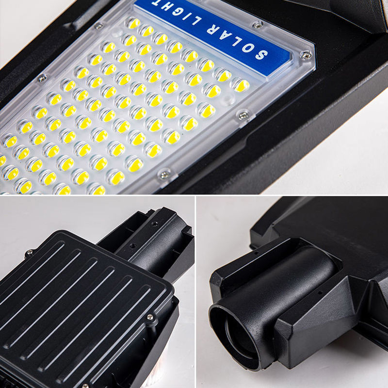 IP65 Wodoodporna słoneczna lampa uliczna Zintegrowana bateria litowa All In One Led Road Garden