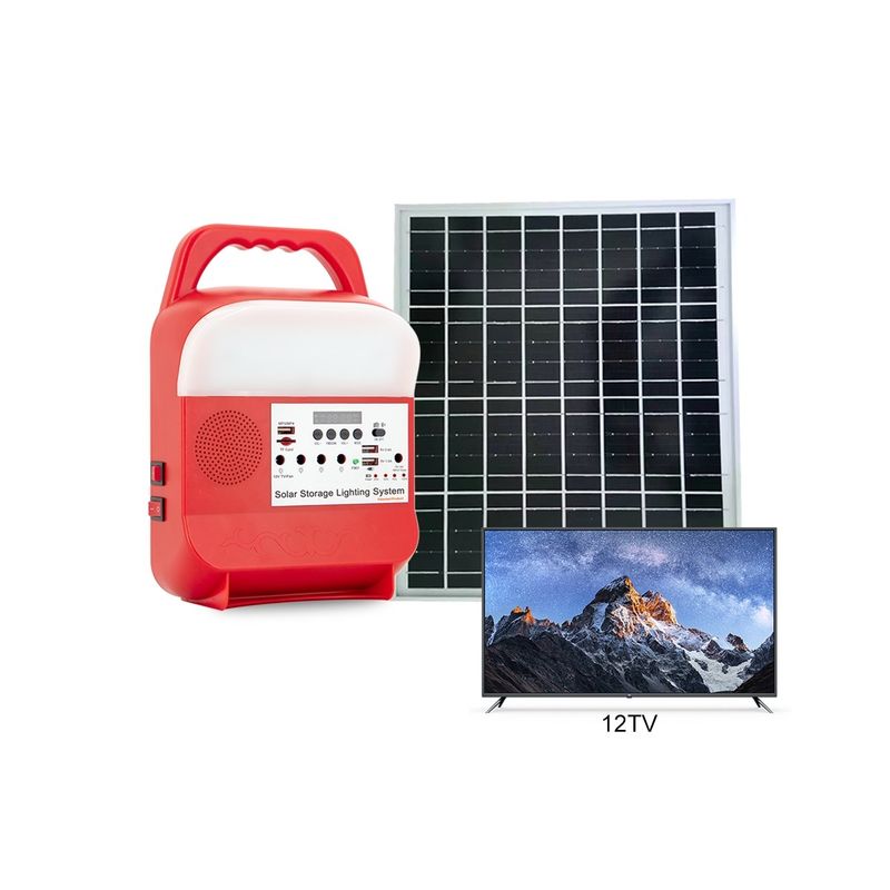 Mały akumulator słoneczny bateria kempingowa Ładowanie światła Domowa żarówka Led Panel energetyczny na zewnątrz