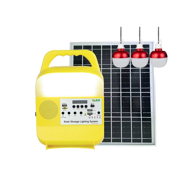 Wielofunkcyjny system oświetlenia LED 16V z panelem słonecznym 16W do namiotu Wędkowanie w nagłych wypadkach