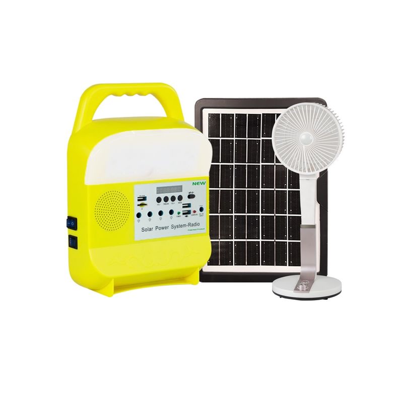 5W Complete Off Grid Solar Portable Led Lighting do wytwarzania energii w domu