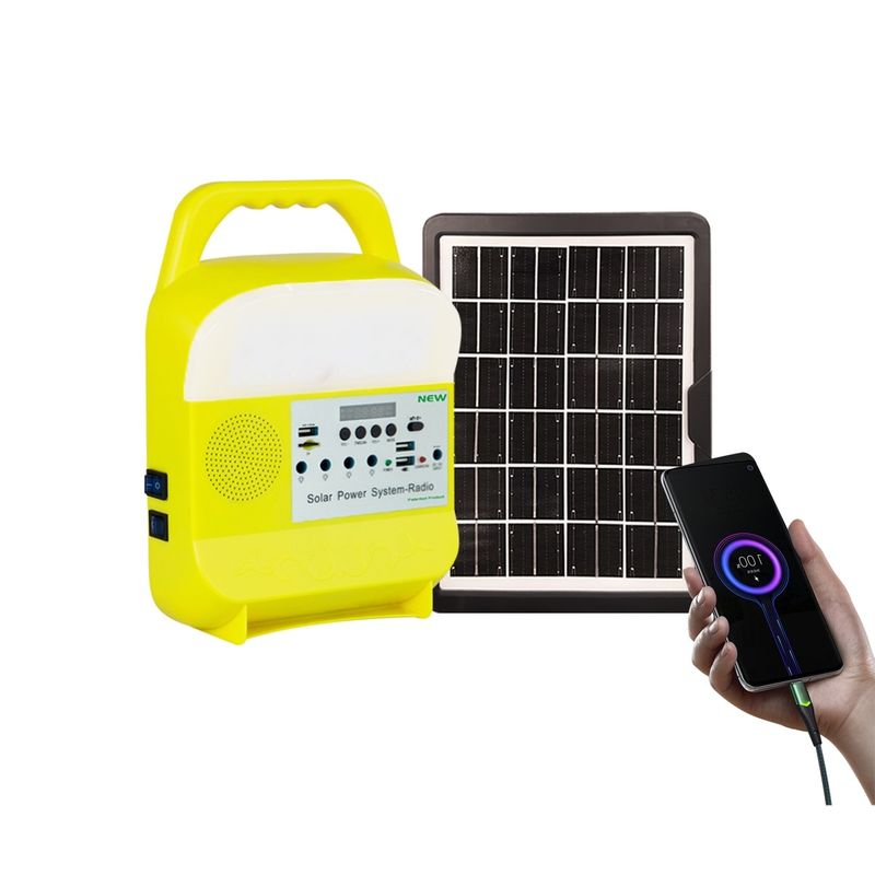 Strona główna Oświetlenie System zasilania paneli słonecznych Zestaw energetyczny z żarówką LED SRE-585 IP55