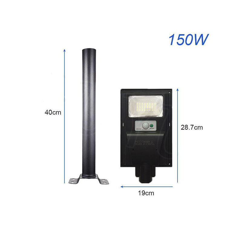 Oświetlenie uliczne LED Energia słoneczna z czujnikiem zdalnego sterowania na słupie Wodoodporna lampa High Lumen Outdoor Led Solar Street Light