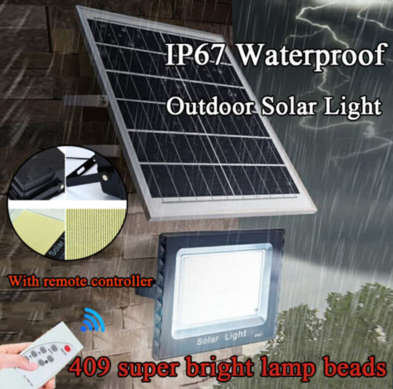 300 W Super Power Solar Flood Light Outdoor Street Sport Pilot zdalnego sterowania