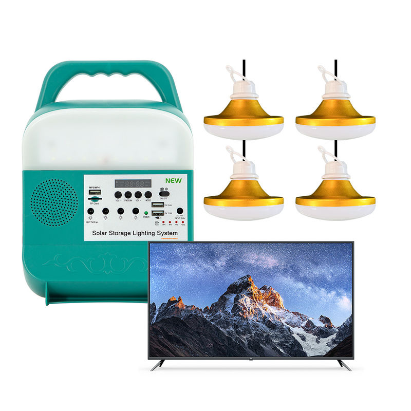 Małe zestawy oświetlenia słonecznego 10 godzin czasu pracy na oświetlenie zewnętrzne Solar Camping Light z power bankiem