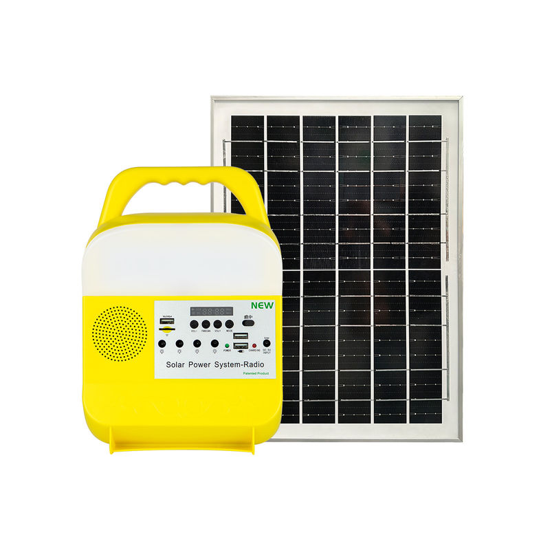 8000 mah Żarówki do lamp słonecznych 5 W / * 3 szt. LED 17,1 * 8 * 25 cm SRE-6820 Zasilany w pomieszczeniach