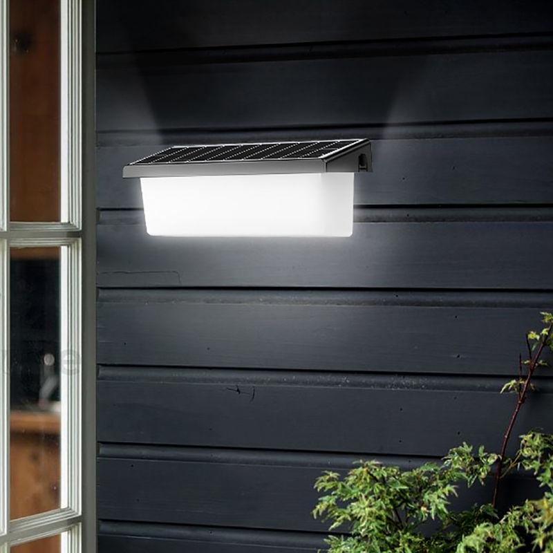 4100K Neutralne białe światła słoneczne ze ścianami zewnętrznymi 8-10 godzin pracy Led Solar Wall Light zewnętrzny ogród