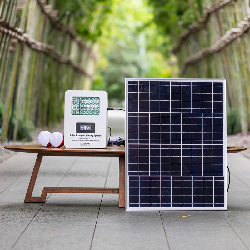 Białe przenośne systemy wytwarzania energii słonecznej napięcie wyjściowe 5v 9v 12v 220v