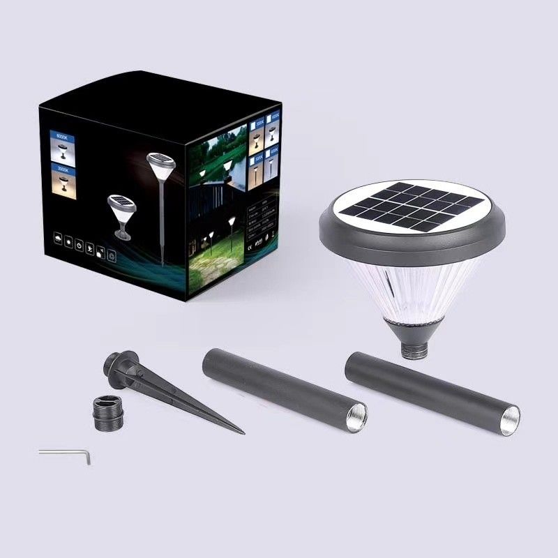 Gorący sprzedawanie dekoracji Wodoodporne zewnętrzne lampy słoneczne Led Spotlighting trawnika Spike Garden Light