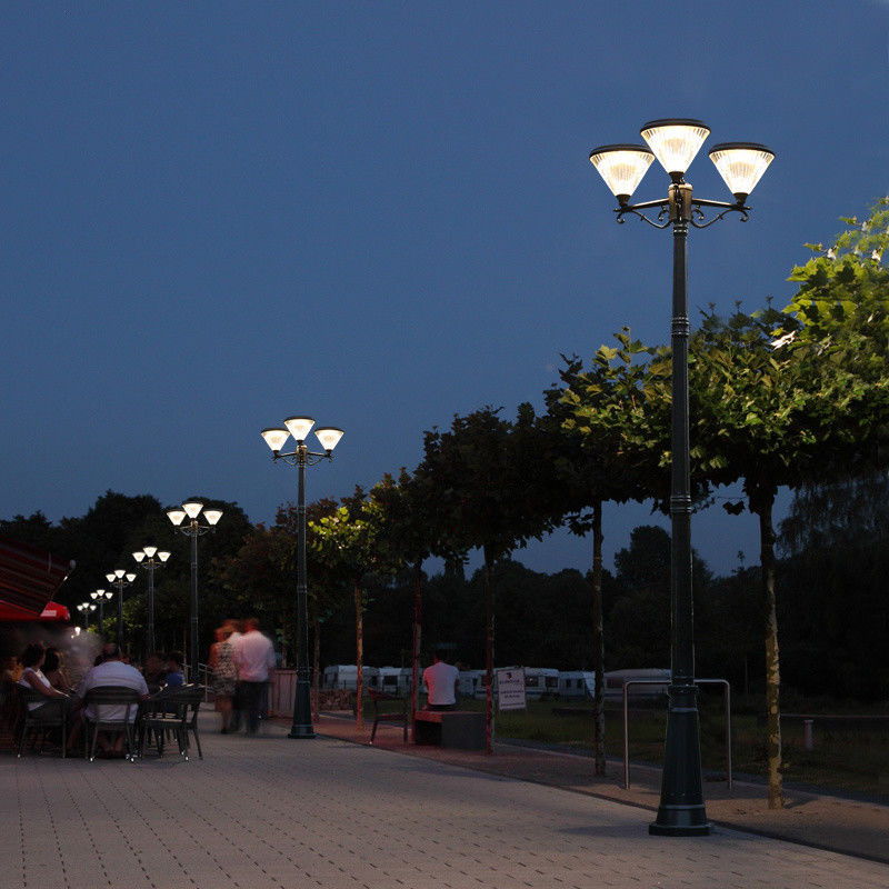 IP65 Outdoor Solar LED Landscape Pathway Light Solar Garden Lights 3 lampy czołowe