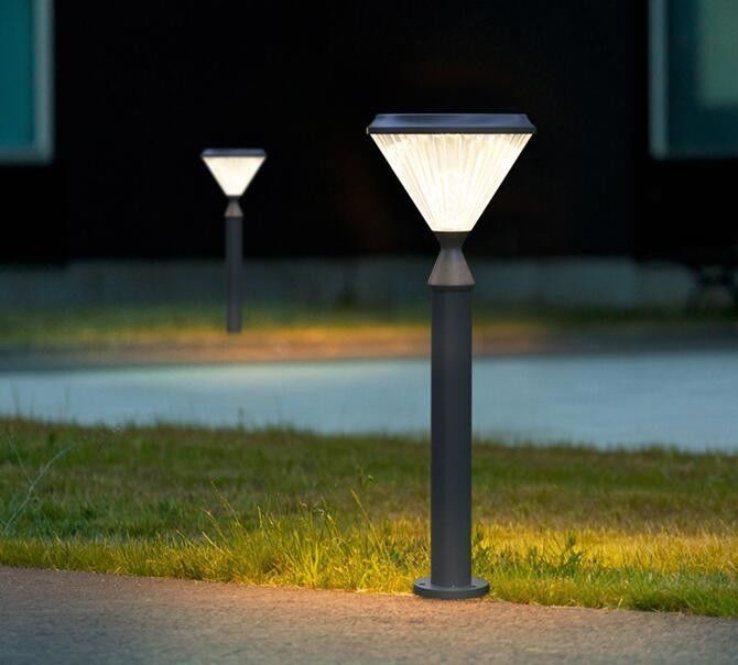 20ah Villa 3W Solar Garden Lights Malowana matowa dekoracja zewnętrzna bramy krajobrazowej