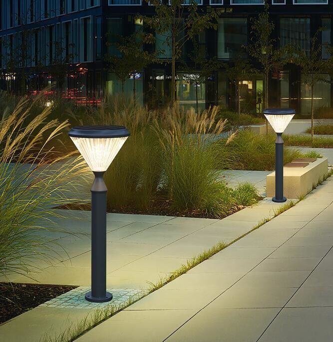 20ah Villa 3W Solar Garden Lights Malowana matowa dekoracja zewnętrzna bramy krajobrazowej