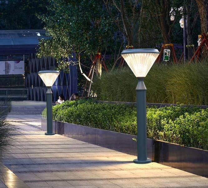 20ah Villa 3W Solar Garden Lights Malowana matowa dekoracja zewnętrzna bramy krajobrazowej