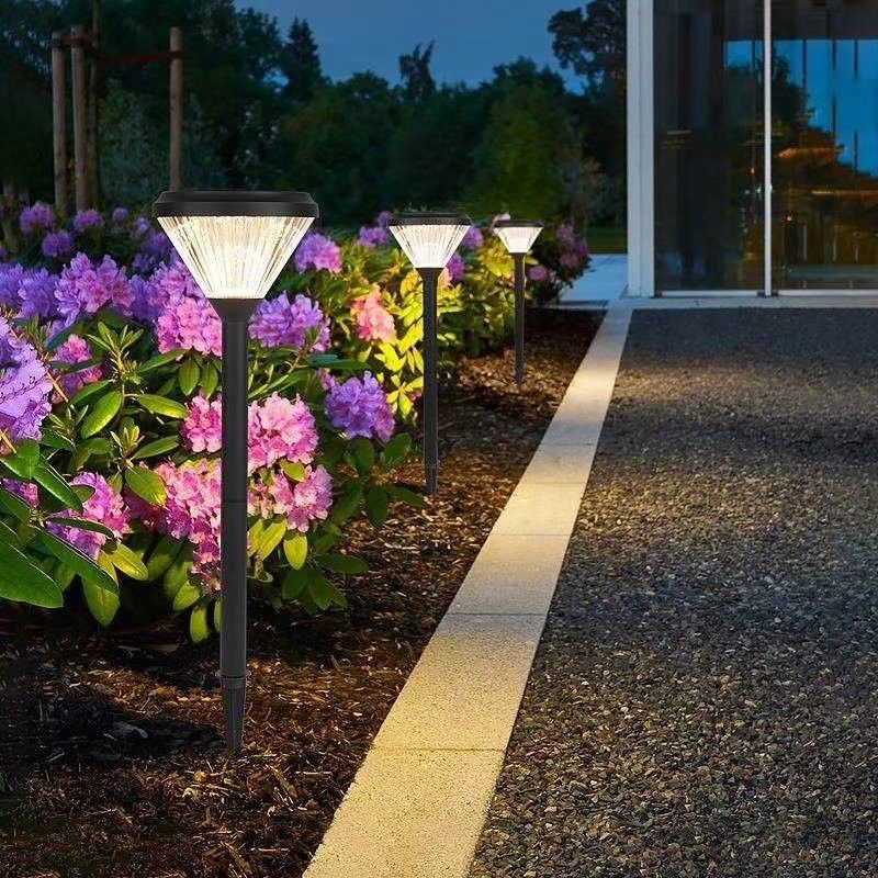 Solar Deck Lights Ogrodzenie Słupki Oświetlenie Oświetlenie zewnętrzne Ogród Dekoracyjne