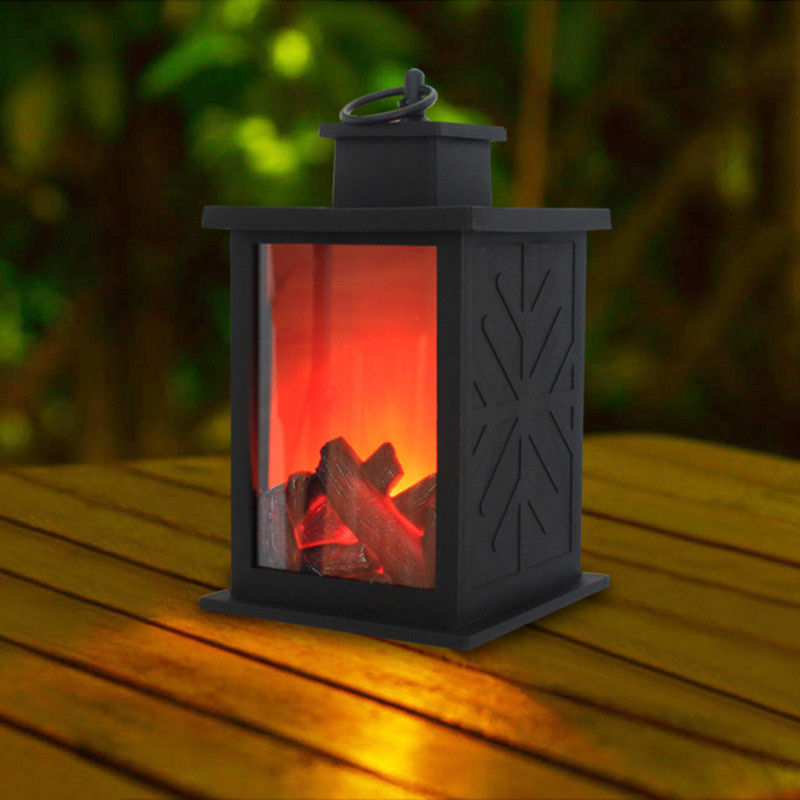 OEM ODM Garden Solar Dekoracyjne światła Flame Lanterns na zewnątrz Camping