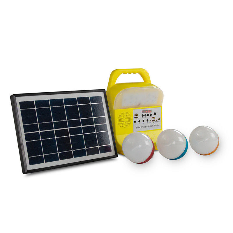 Solar Home Lighting System Zasilanie awaryjne / Zasilanie kempingowe / Oświetlenie słoneczne na odludziu z