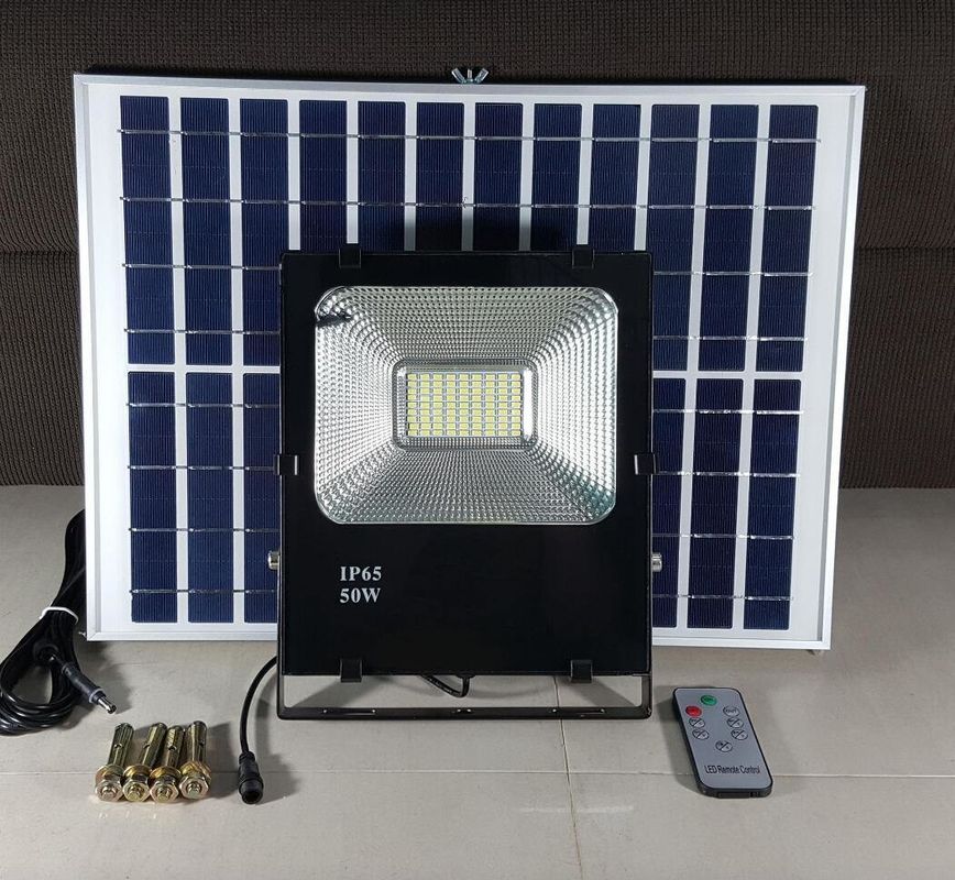 Synsvo Solar Power LED Floodlight Off Grid z czujnikiem 500W Solar Billboard Light