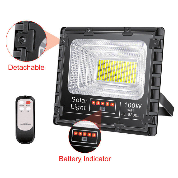 Czujnik ruchu LED Garden Outdoor Solar Flood Light z inteligentną kontrolą światła
