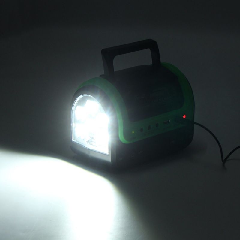FCC EMC 5W 6V przenośna lampa słoneczna 12 szt. SMD LED samochód łódź zestaw oświetlenia słonecznego