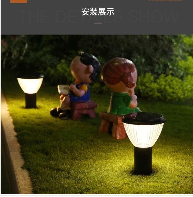 LED Solar Garden Light Wodoodporny 5W do ogrodu na zewnątrz Patio Podjazd Garden Pathway