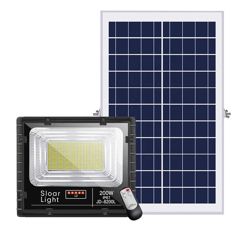 Czujnik ruchu LED Garden Outdoor Solar Flood Light z inteligentną kontrolą światła