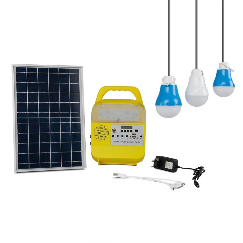 Wytwarzanie energii słonecznej Małe oświetlenie systemowe Sporty na świeżym powietrzu Kemping Turystyka górska Pilot One