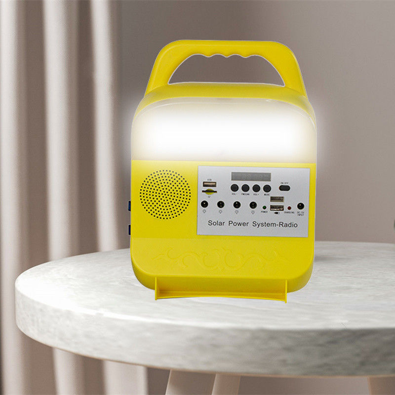 Solar Power Lighting System Ładowarka słoneczna z przenośnym panelem słonecznym z panelem słonecznym Radio