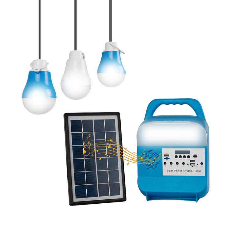 Solar Power Lighting System Ładowarka słoneczna z przenośnym panelem słonecznym z panelem słonecznym Radio