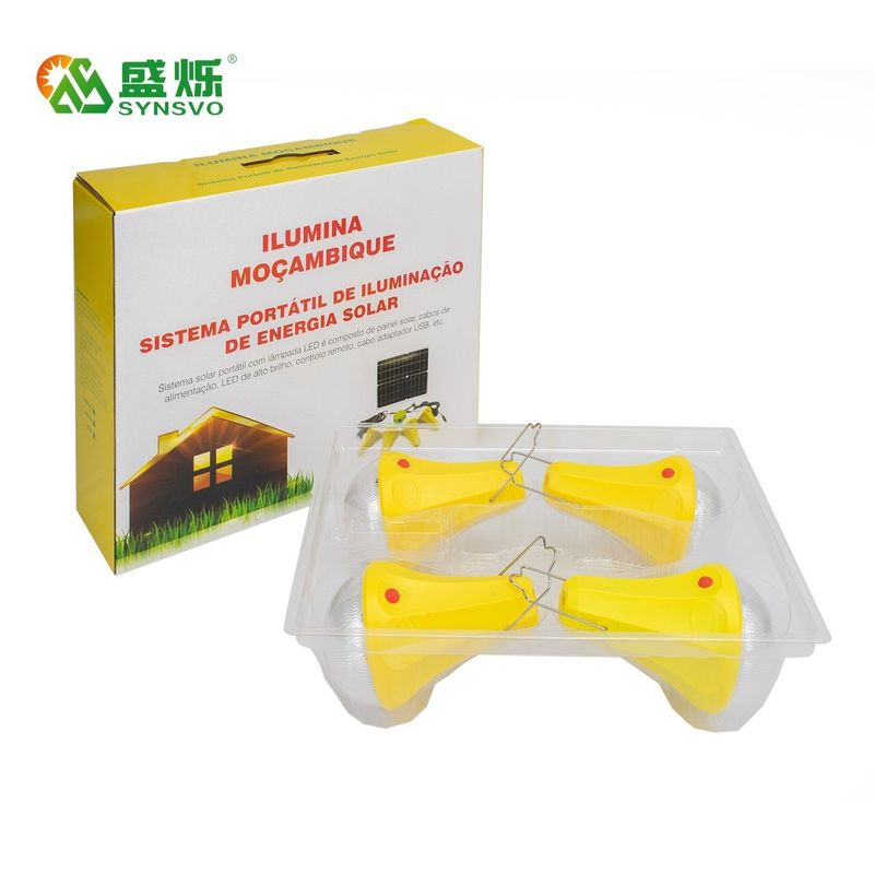Pilot zdalnego sterowania 435lum Solar Mini Home Lighting System 14 godzin do 48 godzin czasu pracy