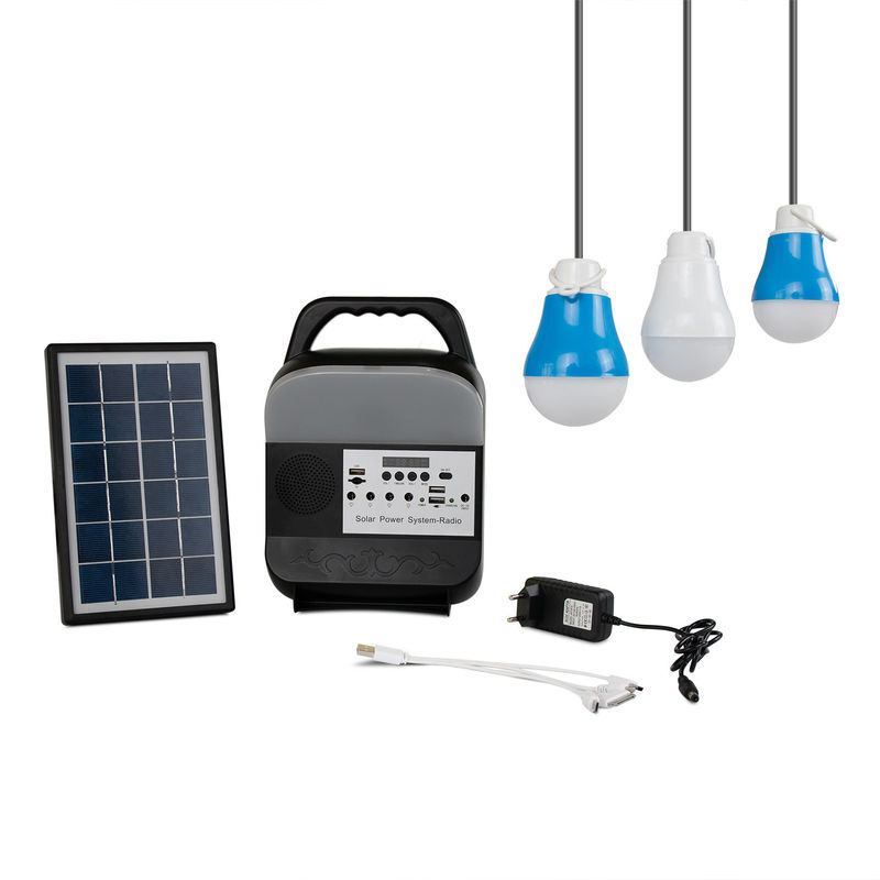 3W 12PCS SMD LED Mały system oświetlenia słonecznego Outdoor Camping Mobile Power Supply