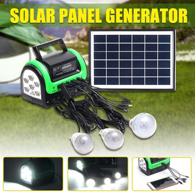 Oryginalne rozwiązanie zasilania Solar Home Power Station, nowy Mini Solar Home System z tanimi światłami słonecznymi