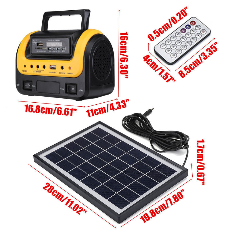 Oryginalne rozwiązanie zasilania Solar Home Power Station, nowy Mini Solar Home System z tanimi światłami słonecznymi