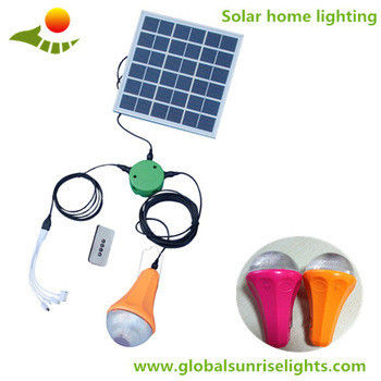 Global Sunrise 6W 6V Panel słoneczny Zestaw oświetlenia LED od 11 godzin do 30 godzin czasu pracy