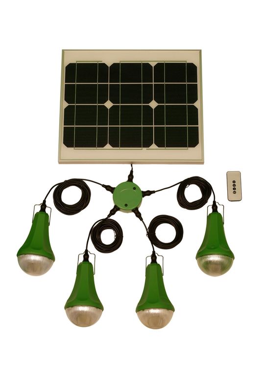Global Sunrise 6W 6V Panel słoneczny Zestaw oświetlenia LED od 11 godzin do 30 godzin czasu pracy