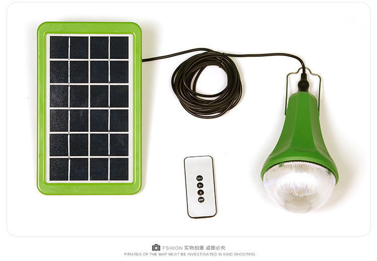 Global Sunrise 6W 6V Panel słoneczny Zestaw oświetlenia LED od 11 godzin do 30 godzin czasu pracy