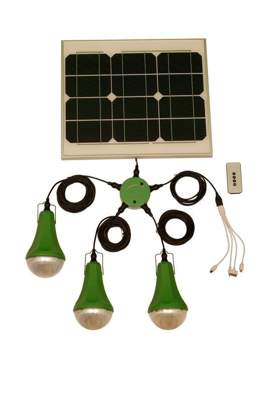 Solar Power System Panel słoneczny Mini system oświetlenia domu z ładowarką mobilną SRE-88G-3