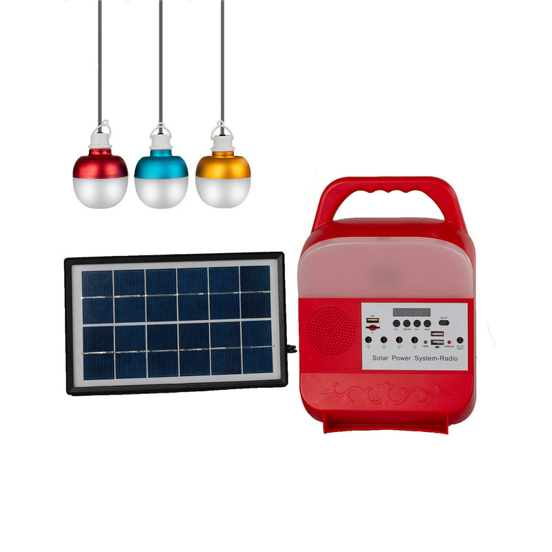 FCC 10W do 100W przenośny system energii słonecznej do oświetlenia zewnętrznego