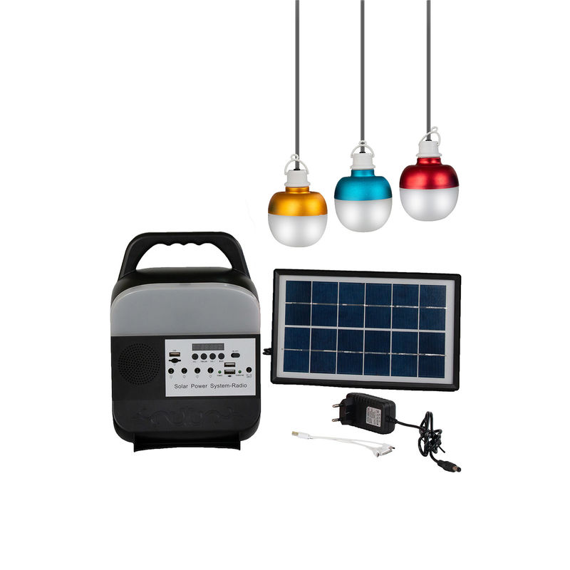 Solar Rechargeable Led Żarówka Lampa awaryjna Panel słoneczny z żarówką Światła słoneczne Zestaw żarówek wewnętrznych