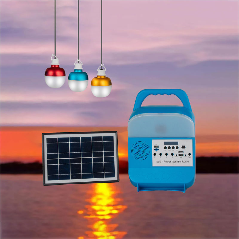 15 Volt 5W * 3PCS Przenośne żarówki słoneczne na nocne targi na wycieczki