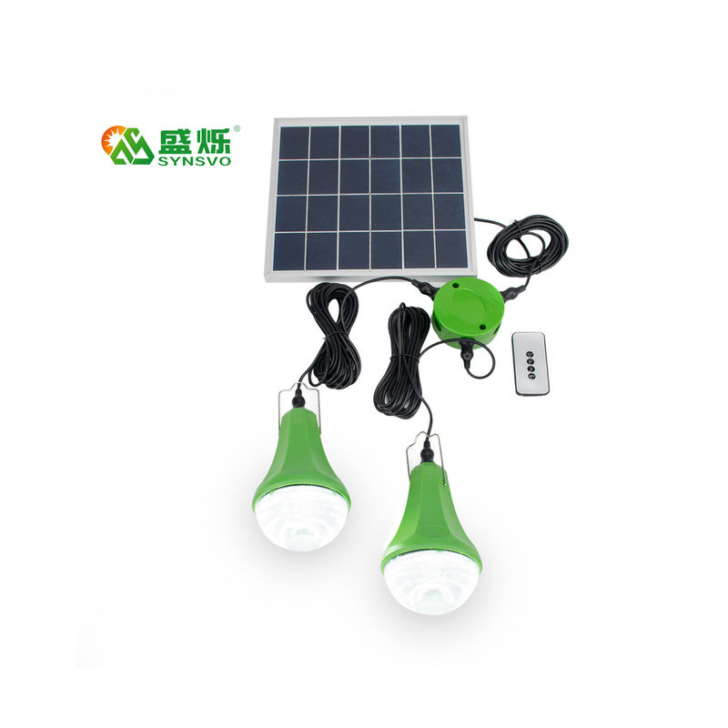 Solar Rechargeable Led Żarówka Lampa awaryjna Panel słoneczny z żarówką Światła słoneczne Zestaw żarówek wewnętrznych