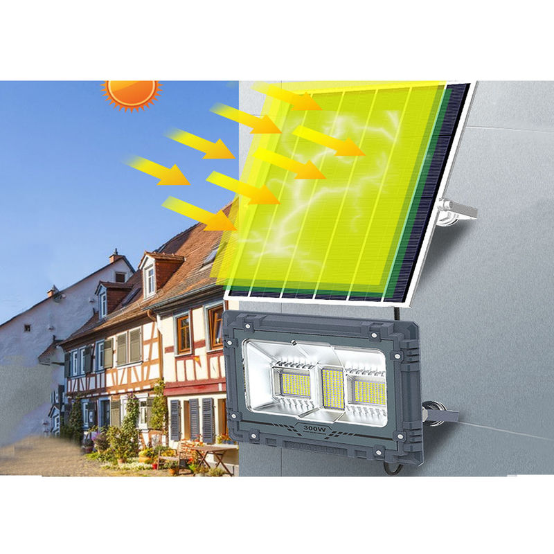 Synsvo Solar Power LED Floodlight Off Grid z czujnikiem 500W Solar Billboard Light
