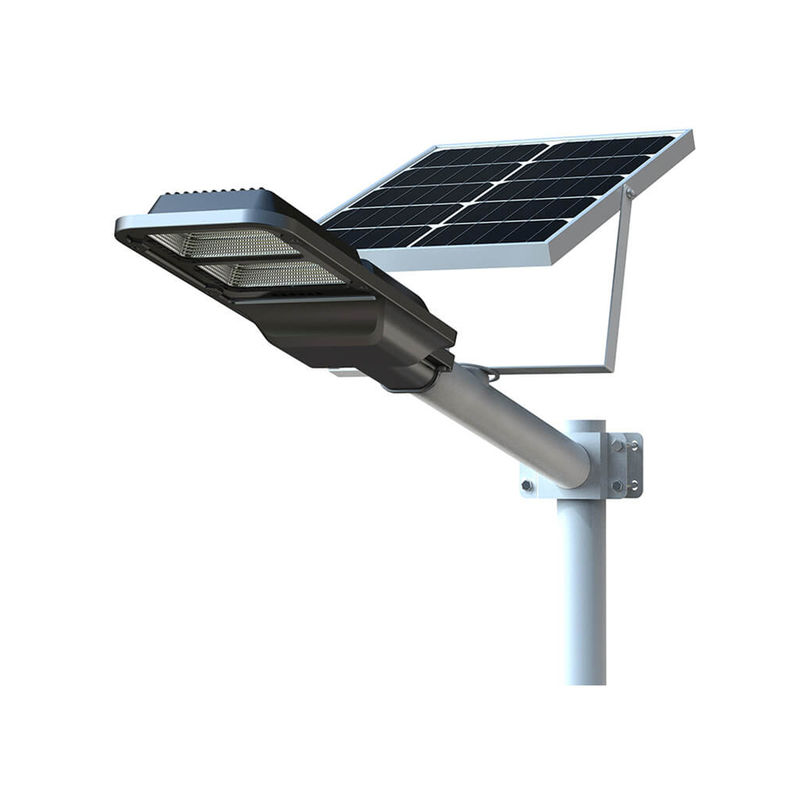 100W zewnętrzna słoneczna lampa uliczna typu C Wodoodporna zasilana dioda LED