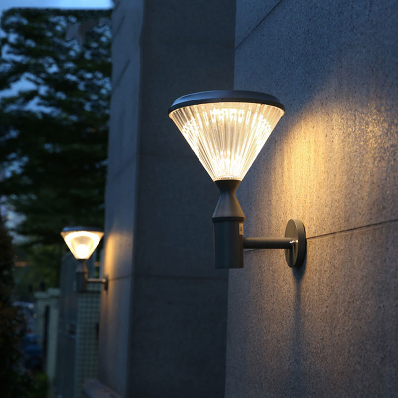 DC 6V High Brightness 5w Solar Wall Light Zewnętrzna bezprzewodowa lampa bezpieczeństwa SMD2835